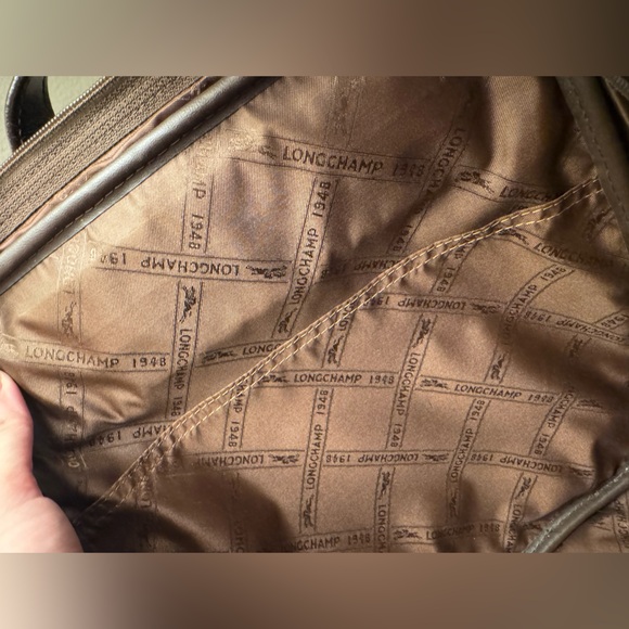 Vintage Longchamp Leather Backpack - Picture 9 of 10